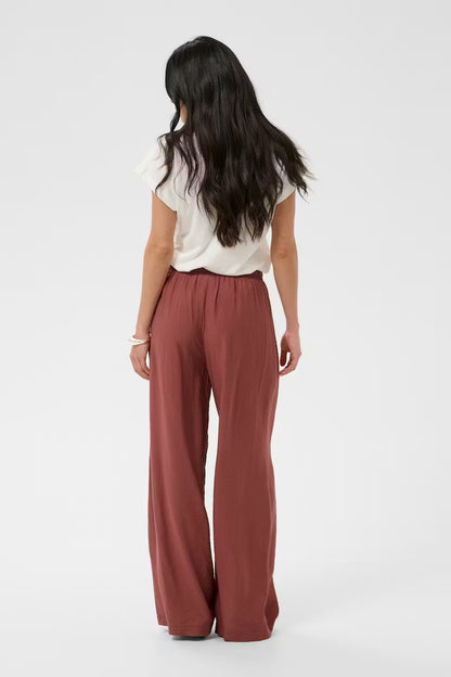 Kaffe - wijde broek KAemily
