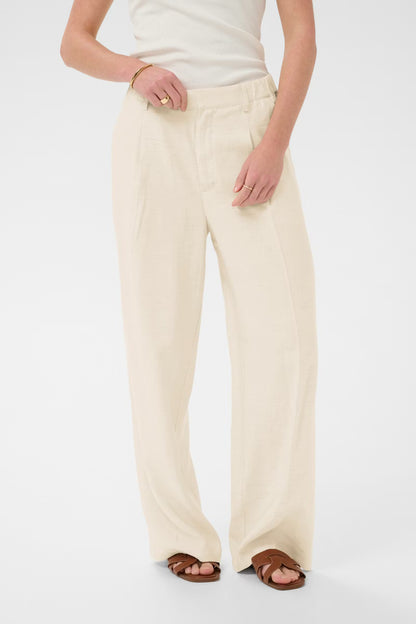 Kaffe - KAannetta wijde broek