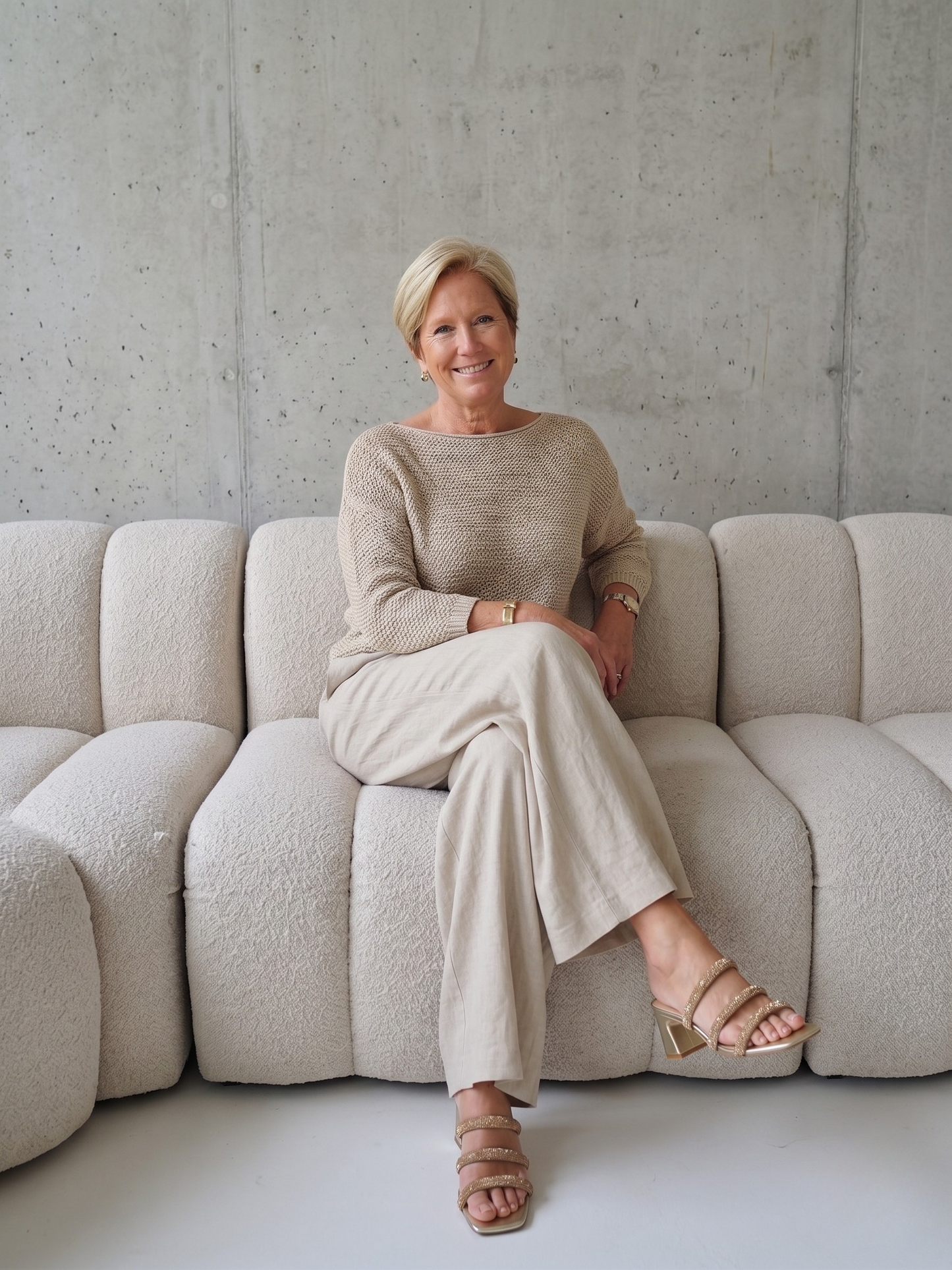 Babouche Lifestyle - Lola | Sandalet Goud