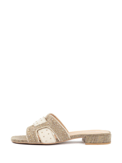 Babouche Lifestyle - Joni | Slipper Goud/Taupe/Beige