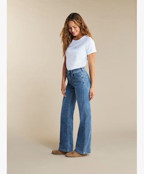 Red Button - Jeans Colette Stone Used