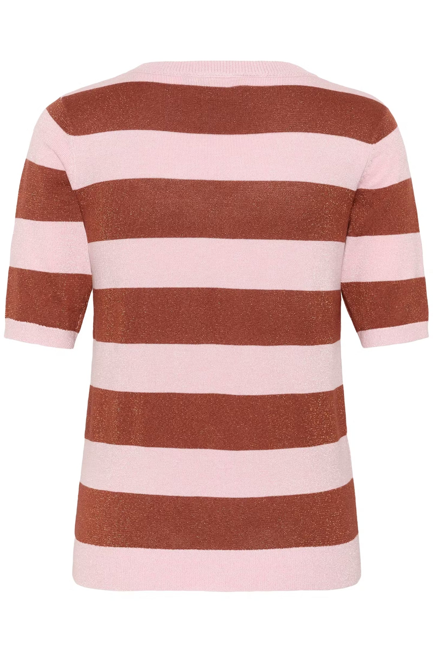 Kaffe - KAregina gestreepte V-hals top
