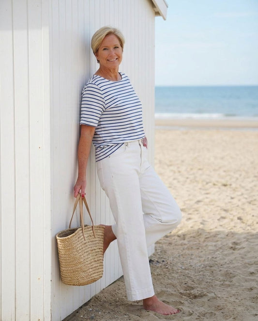 Jeans Conny met fancy stiksels