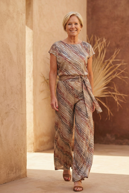 Jumpsuit met lurex 1