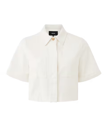 Mexx - Jeansvestje met korte mouwen