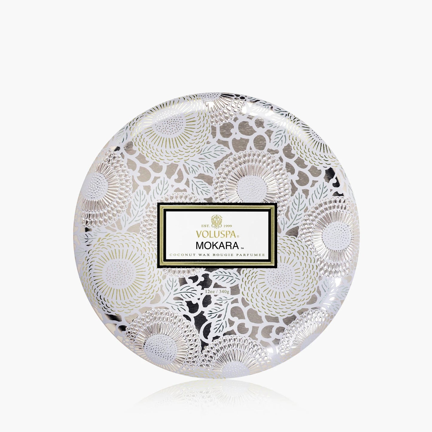 Voluspa - Mokara Orchid 3-wick tinnen kaars