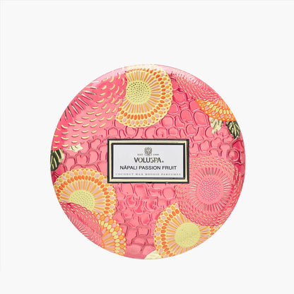 Voluspa - 3-wick tinnen kaars