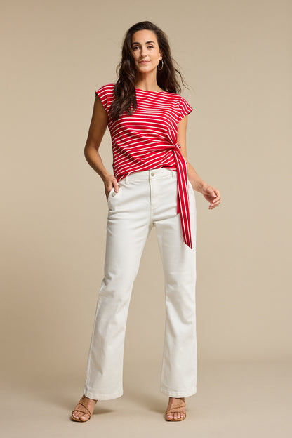 Red Button - Bibette Off-white met Knopen