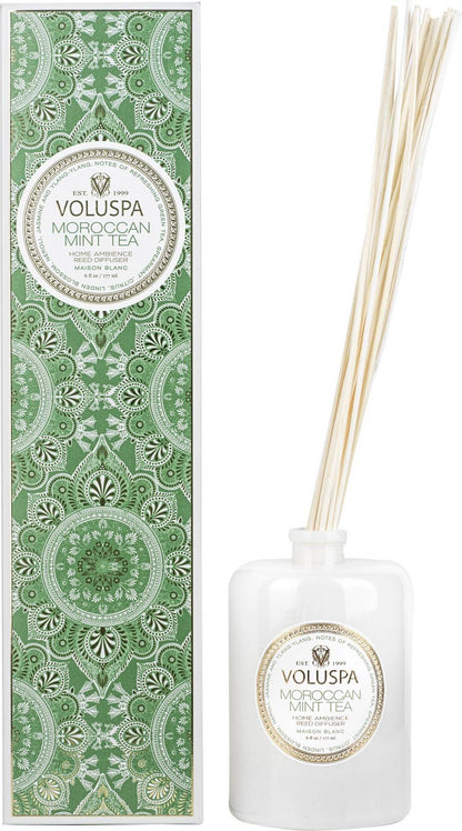 Voluspa - Moroccan Mint Tea Reed Diffuser