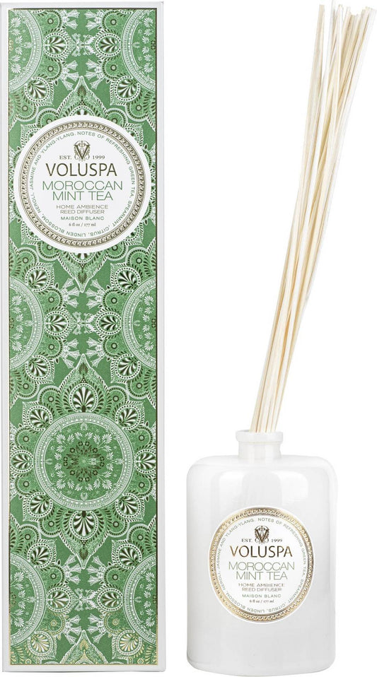 Voluspa - Moroccan Mint Tea Reed Diffuser
