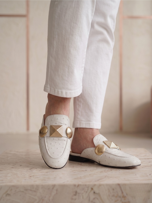Babouche Lifestyle - Lara | Muiltje White
